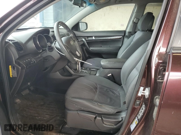 2012 Kia Sorento LX with VIN 5XYKT3A11CG204037, listed as a Copart auction lot 49631965 with 247,649 mi miles and Salvage Title. Bid and sale history available at DreamBid. Image 7.