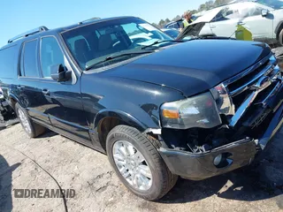 2014 Ford Expedition Max Limited z VIN 1FMJK2A50EEF24999, wystawiony jako IAAI lot #41764241 z przebiegiem 179 989 mil mil oraz . Historia ofert i sprzedaży dostępna na DreamBid. Obrazek 1.