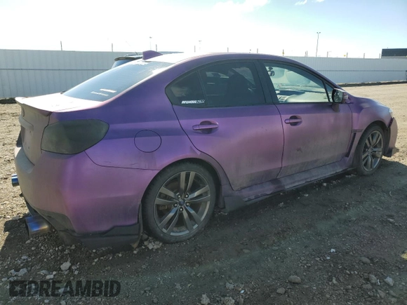 2017 Subaru WRX Limited with VIN JF1VA1L63H8814543, listed as a Copart auction lot 52857875 with Not provided miles and Salvage title. Bid and sale history available at DreamBid. Image 3.
