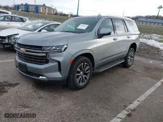 2023 Chevrolet Tahoe LT with VIN 1GNSKNKD5PR186843, listed as a IAAI auction lot 41288404 with 38,690 mi miles. Bid and sale history available at carsss.com. Image 2.