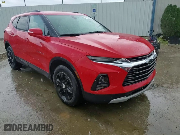 2020 Chevrolet Blazer LT z VIN 3GNKBCRS3LS673457, wystawiony jako Copart lot #54563295 z przebiegiem 57 071 mil mil oraz Nie do naprawy • Non repairable. Historia ofert i sprzedaży dostępna na DreamBid. Obrazek 14.