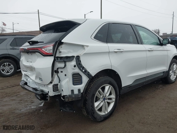 2017 Ford Edge SEL with VIN 2FMPK4J95HBB55940, listed as a IAAI auction lot 41828126 with 63,699 mi miles. Bid and sale history available at carsss.com. Image 4.