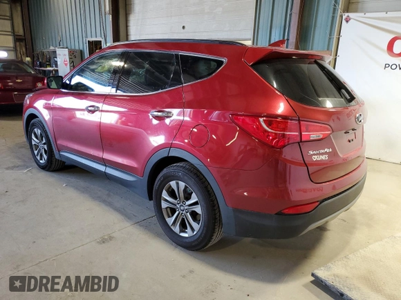 2016 Hyundai Santa Fe z VIN 5XYZU3LB7GG373891, wystawiony jako Copart lot #81058604 z przebiegiem 104 871 mil mil oraz Szkoda całkowita • Salvage title. Historia ofert i sprzedaży dostępna na DreamBid. Obrazek 2.