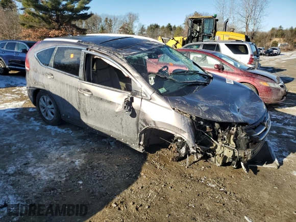 2013 Honda CR-V EX-L z VIN 5J6RM4H78DL070719, wystawiony jako Copart lot #58851615 z przebiegiem Nie podano mil oraz Nie do naprawy. Historia ofert i sprzedaży dostępna na DreamBid. Obrazek 4.