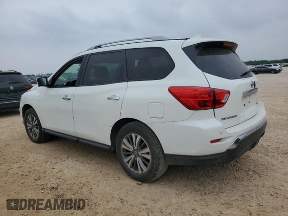 2019 Nissan Pathfinder SV z VIN 5N1DR2MN8KC635313, wystawiony jako Copart lot #51874245 z przebiegiem 107 462 mil mil oraz Czysty tytuł • Clean title. Historia ofert i sprzedaży dostępna na DreamBid. Obrazek 2.