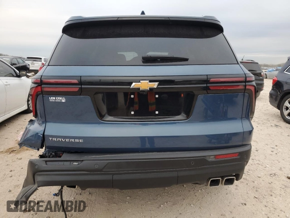 2024 Chevrolet Traverse with VIN 1GNERFKS6RJ178684, listed as a Copart auction lot 88854725 with 8,050 mi miles and Clean title. Bid and sale history available at DreamBid. Image 6.