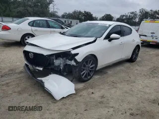 2019 Mazda Mazda3 Hatchback with VIN JM1BPAJM3K1121212, listed as a Copart auction lot 45550805 with 81,180 mi miles and Salvage Title. Bid and sale history available at carsss.com. Image 1.