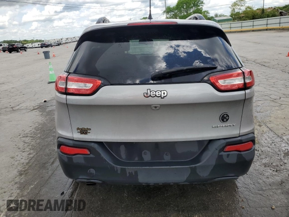 2016 Jeep Cherokee Sport with VIN 1C4PJLAB8GW222144, listed as a Copart auction lot 54363355 with 347,351 mi miles and Salvage Title. Bid and sale history available at carsss.com. Image 6.