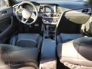 2018 Hyundai Sonata Sport Plus with VIN 5NPE34AF5JH716386, listed as a Copart auction lot 43592455 with 113,637 mi miles and Salvage Title. Bid and sale history available at DreamBid. Image 8.