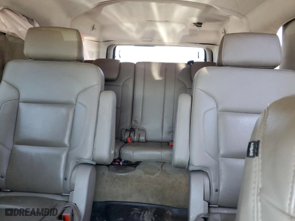 2015 Chevrolet Suburban LTZ with VIN 1GNSCKKC5FR233998, listed as a Copart auction lot 48507395 with 168,536 mi miles and Salvage Title. Bid and sale history available at carsss.com. Image 10.
