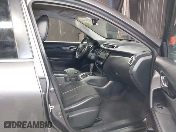 2016 Nissan Rogue SV with VIN KNMAT2MV1GP683440, listed as a IAAI auction lot 40781500 with 122,848 mi miles and . Bid and sale history available at carsss.com. Image 5.