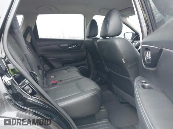 2017 Nissan Rogue SL with VIN JN8AT2MT9HW407176, listed as a IAAI auction lot 41406240 with 93,657 mi miles and . Bid and sale history available at DreamBid. Image 8.