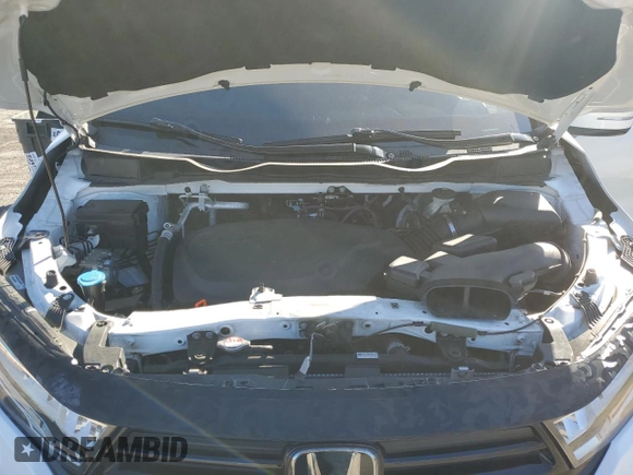 2021 Honda Odyssey EX-L with VIN 5FNRL6H78MB019258, listed as a Copart auction lot 52496285 with 33,734 mi miles and Salvage Title. Bid and sale history available at DreamBid. Image 14.