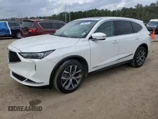2022 Acura MDX w/Technology Package with VIN 5J8YE1H43NL026066, listed as a Copart auction lot 44400765 with 31,392 mi miles and Salvage Title. Bid and sale history available at carsss.com. Image 1.