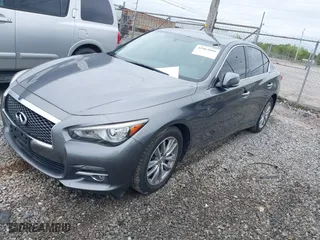 2015 Infiniti Q50 Premium with VIN JN1BV7AR6FM400309, listed as a IAAI auction lot 41963090 with 185,751 mi miles. Bid and sale history available at carsss.com. Image 17.