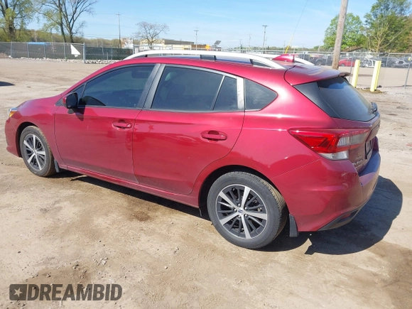 2022 Subaru Impreza Premium with VIN 4S3GTAD63N3727519, listed as a IAAI auction lot 42233237 with 66,134 mi miles and . Bid and sale history available at DreamBid. Image 3.