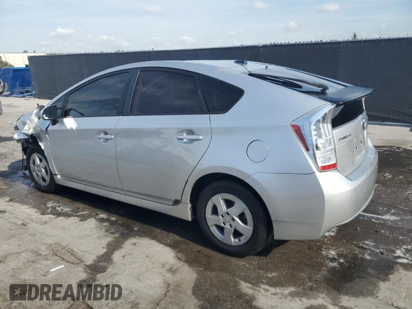 2011 Toyota Prius I with VIN JTDKN3DU1B0271421, listed as a Copart auction lot 54154605 with 204,127 mi miles and Salvage Title. Bid and sale history available at DreamBid. Image 2.