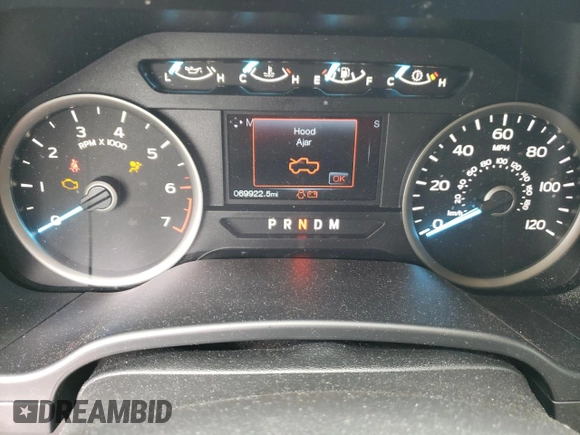 2019 Ford F-150 XL with VIN 1FTEW1CP6KKD12348, listed as a Copart auction lot 56765785 with 69,922 mi miles and Salvage title. Bid and sale history available at DreamBid. Image 9.