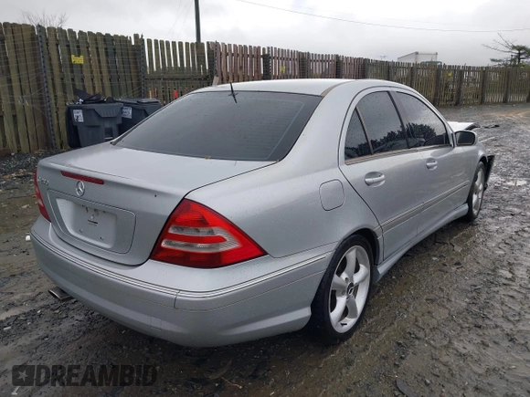 2006 Mercedes-Benz C 230 Sport with VIN WDBRF52H96A851995, listed as a IAAI auction lot 41985231 with 159,658 mi miles and . Bid and sale history available at carsss.com. Image 4.