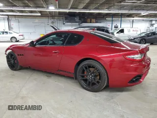 2018 Maserati GranTurismo Sport with VIN ZAM45VLA5J0254000, listed as a Copart auction lot 46976645 with 20,180 mi miles and Salvage Title. Bid and sale history available at carsss.com. Image 2.
