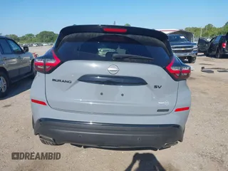 2023 Nissan Murano SV with VIN 5N1AZ2BJ5PC130761, listed as a IAAI auction lot 42055080 with 22,079 mi miles and . Bid and sale history available at DreamBid. Image 16.