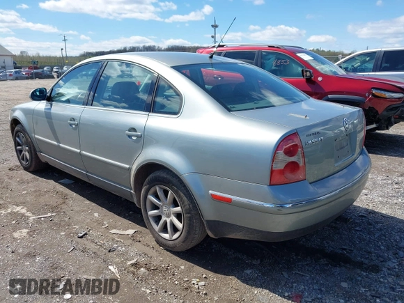 2004 Volkswagen Passat GLS z VIN WVWPD63B04E229578, wystawiony jako IAAI lot #41994869 z przebiegiem 136 746 mil mil oraz . Historia ofert i sprzedaży dostępna na DreamBid. Obrazek 3.