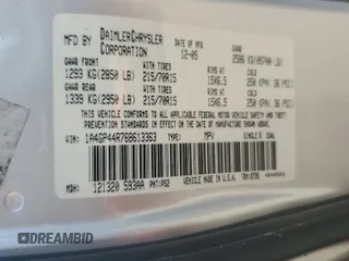 2005 Dodge Caravan SE with VIN 1D4GP25B25B224935, listed as a Copart auction lot 65548624 with 151,914 mi miles and Salvage title. Bid and sale history available at DreamBid. Image 13.