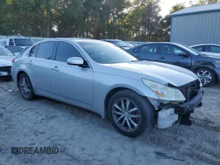 2008 Infiniti G35 with VIN JNKBV61EX8M223608, listed as a Copart auction lot 84799084 with 71,328 mi miles and Salvage Title. Bid and sale history available at DreamBid. Image 4.