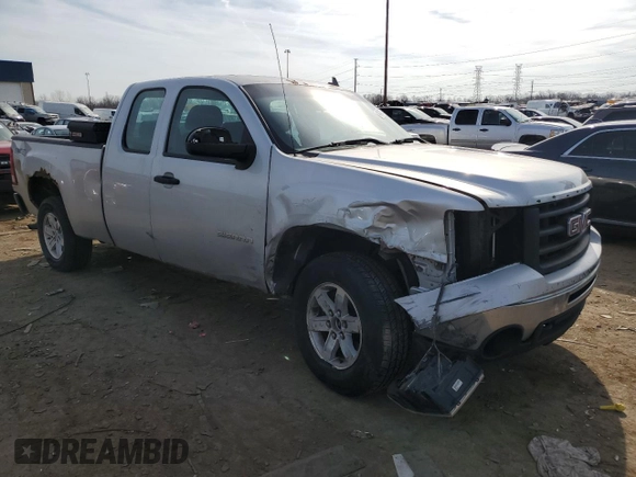 2010 GMC Sierra 1500 with VIN 1GTSKTE38AZ236366, listed as a Copart auction lot 49142155 with 199,147 mi miles and Salvage Title. Bid and sale history available at DreamBid. Image 4.