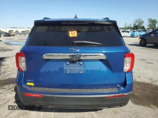 2021 Ford Explorer XLT with VIN 1FMSK7DH7MGA57087, listed as a Copart auction lot 52287815 with 51,541 mi miles and Non Repairable. Bid and sale history available at carsss.com. Image 6.