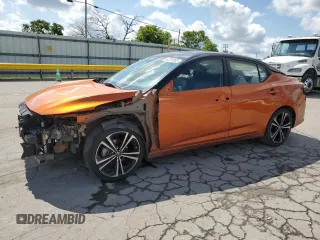 2020 Nissan Sentra SR with VIN 3N1AB8DV2LY269505, listed as a Copart auction lot 62819265 with 44,245 mi miles and Salvage title. Bid and sale history available at DreamBid. Image 1.
