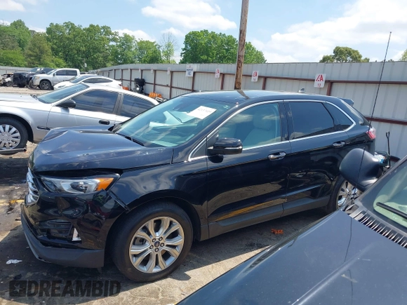 2021 Ford Edge Titanium z VIN 2FMPK3K96MBA16046, wystawiony jako IAAI lot #42137419 z przebiegiem 88 622 mil mil oraz . Historia ofert i sprzedaży dostępna na DreamBid. Obrazek 14.