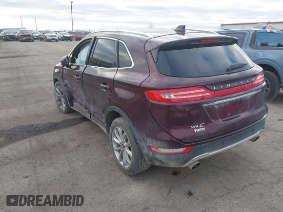 2019 Lincoln MKC Select with VIN 5LMCJ2D93KUL21128, listed as a IAAI auction lot 41810836 with 82,020 mi miles and . Bid and sale history available at DreamBid. Image 3.
