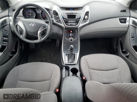 2015 Hyundai Elantra SE z VIN 5NPDH4AE6FH566008, wystawiony jako Copart lot #55693855 z przebiegiem 156 372 mil mil oraz Szkody całkowita. Historia ofert i sprzedaży dostępna na DreamBid. Obrazek 8.