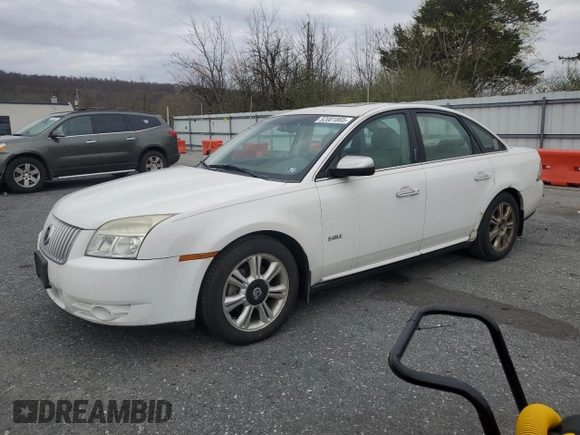 2008 Mercury Sable Premier z VIN 1MEHM42WX8G625135, wystawiony jako Copart lot #52001865 z przebiegiem 182 725 mil mil oraz Szkody całkowita. Historia ofert i sprzedaży dostępna na DreamBid. Obrazek 1.