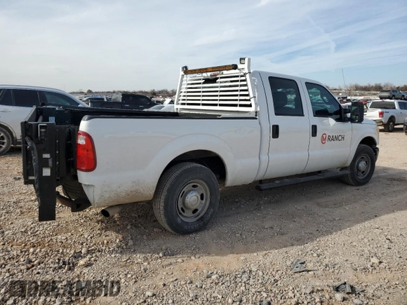 2011 Ford F-250 XL with VIN 1FT7W2A66BEC41692, listed as a Copart auction lot 42736405 with 135,367 mi miles and Salvage Title. Bid and sale history available at carsss.com. Image 3.