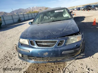 2006 Saab 9-3 Aero with VIN YS3FH46U661125634, listed as a Copart auction lot 77109664 with 0 mi miles and Salvage Title. Bid and sale history available at carsss.com. Image 5.