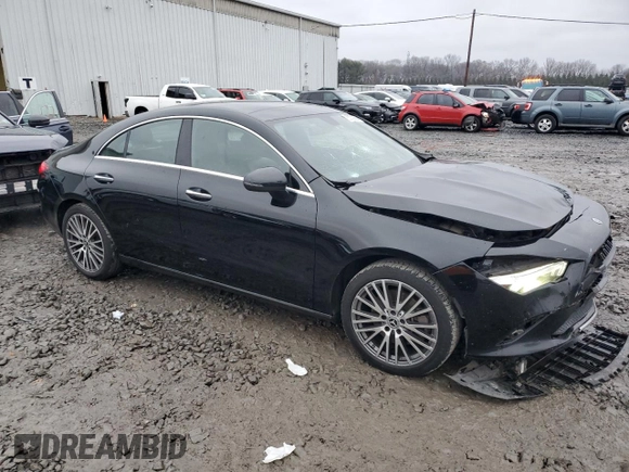 2021 Mercedes-Benz CLA with VIN W1K5J4HB3MN189791, listed as a Copart auction lot 83759684 with 141,439 mi miles and Salvage Title. Bid and sale history available at carsss.com. Image 4.