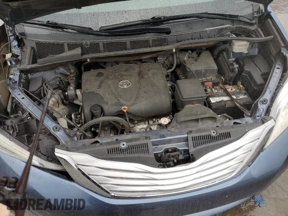 2017 Toyota Sienna XLE Auto Access Seat z VIN 5TDYZ3DC2HS836433, wystawiony jako Copart lot #57612545 z przebiegiem 263 759 mil mil oraz Szkody całkowita. Historia ofert i sprzedaży dostępna na DreamBid. Obrazek 12.
