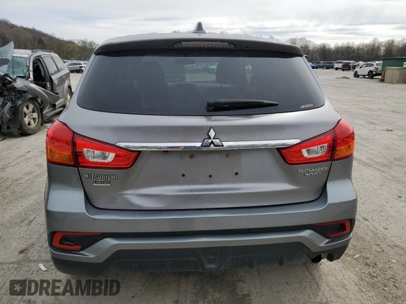2018 Mitsubishi Outlander Sport ES 2.0 with VIN JA4AR3AU2JU015066, listed as a Copart auction lot 52075445 with 179,910 mi miles and Salvage Title. Bid and sale history available at carsss.com. Image 6.