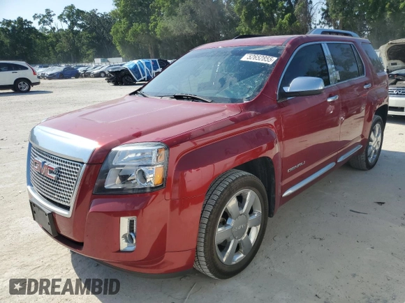 2015 GMC Terrain Denali with VIN 2GKFLUE39F6225176, listed as a Copart auction lot 52652855 with 87,646 mi miles and Salvage Title. Bid and sale history available at DreamBid. Image 1.
