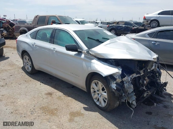 2018 Chevrolet Impala LS with VIN 2G11X5S3XJ9109537, listed as a IAAI auction lot 41911686 with 33,336 mi miles. Bid and sale history available at carsss.com. Image 1.