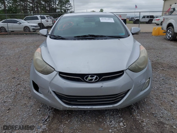 2012 Hyundai Elantra GLS with VIN KMHDH4AE6CU260276, listed as a IAAI auction lot 41987803 with 244,326 mi miles. Bid and sale history available at carsss.com. Image 6.