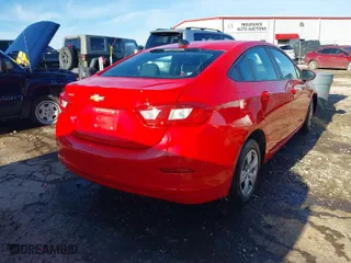 2016 Chevrolet Cruze LS with VIN 1G1BC5SM2G7243753, listed as a IAAI auction lot 41599767 with 93,569 mi miles. Bid and sale history available at carsss.com. Image 4.