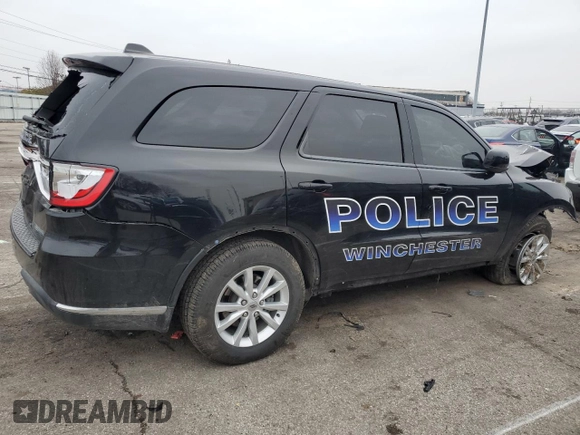 2020 Dodge Durango Pursuit with VIN 1C4RDJFGXLC371322, listed as a Copart auction lot 85809124 with 55,155 mi miles and Salvage title. Bid and sale history available at DreamBid. Image 3.