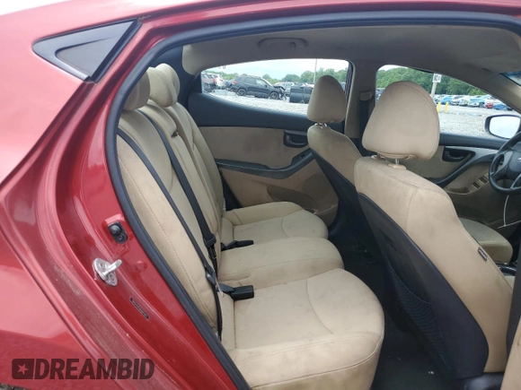 2013 Hyundai Elantra GLS with VIN 5NPDH4AE3DH201363, listed as a Copart auction lot 58577385 with 176,955 mi miles and Clean title. Bid and sale history available at DreamBid. Image 10.