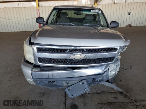 2007 Chevrolet Silverado 1500 LT w/1LT with VIN 2GCEC13J571561302, listed as a Copart auction lot 53541195 with 213,988 mi miles and Salvage Title. Bid and sale history available at carsss.com. Image 5.