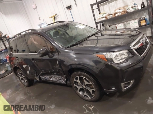 2016 Subaru Forester 2.0XT Touring with VIN JF2SJGXCXGH473366, listed as a IAAI auction lot 41846859 with 102,523 mi miles. Bid and sale history available at carsss.com. Image 13.