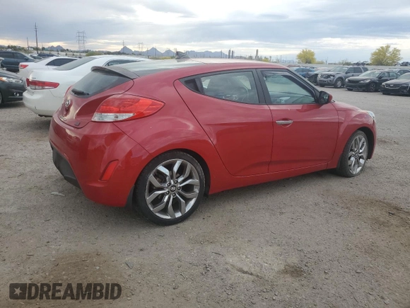 2014 Hyundai Veloster RE:FLEX z VIN KMHTC6AD3EU212525, wystawiony jako Copart lot #52935475 z przebiegiem 54 086 mil mil oraz Szkoda całkowita • Salvage title. Historia ofert i sprzedaży dostępna na DreamBid. Obrazek 3.