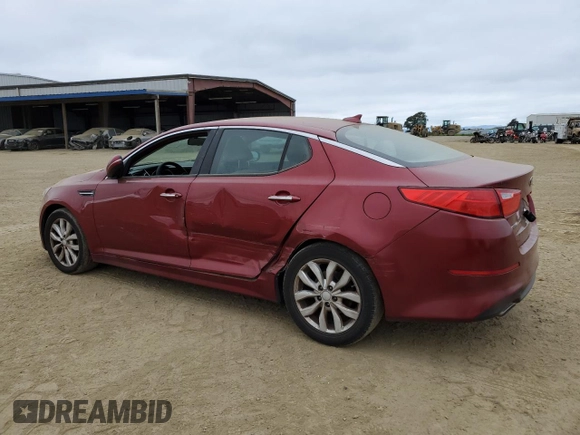 2015 Kia Optima LX with VIN 5XXGM4A75FG359647, listed as a Copart auction lot 50391055 with 197,738 mi miles and Salvage Title. Bid and sale history available at carsss.com. Image 2.